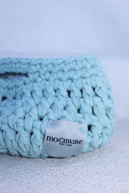 Knitted mini bag